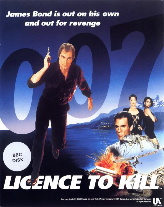 License to Kill box art