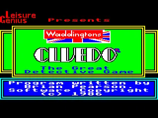Cluedo screenshot