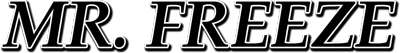 Mister Freeze logo