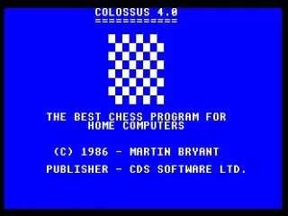 Colossus 4.0: Chess screenshot