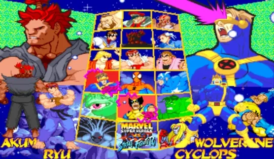 Marvel Super Heroes Vs. Street Fighter screenshot