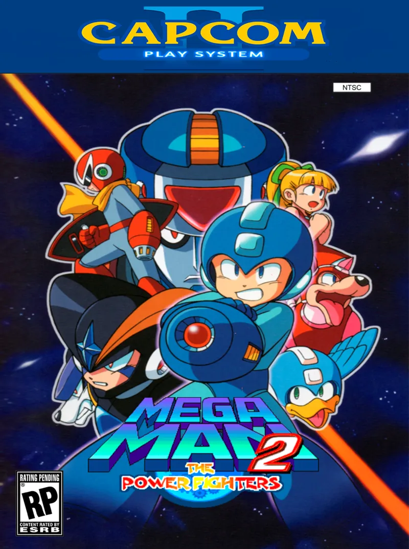 Mega Man 2: The Power Fighters box art