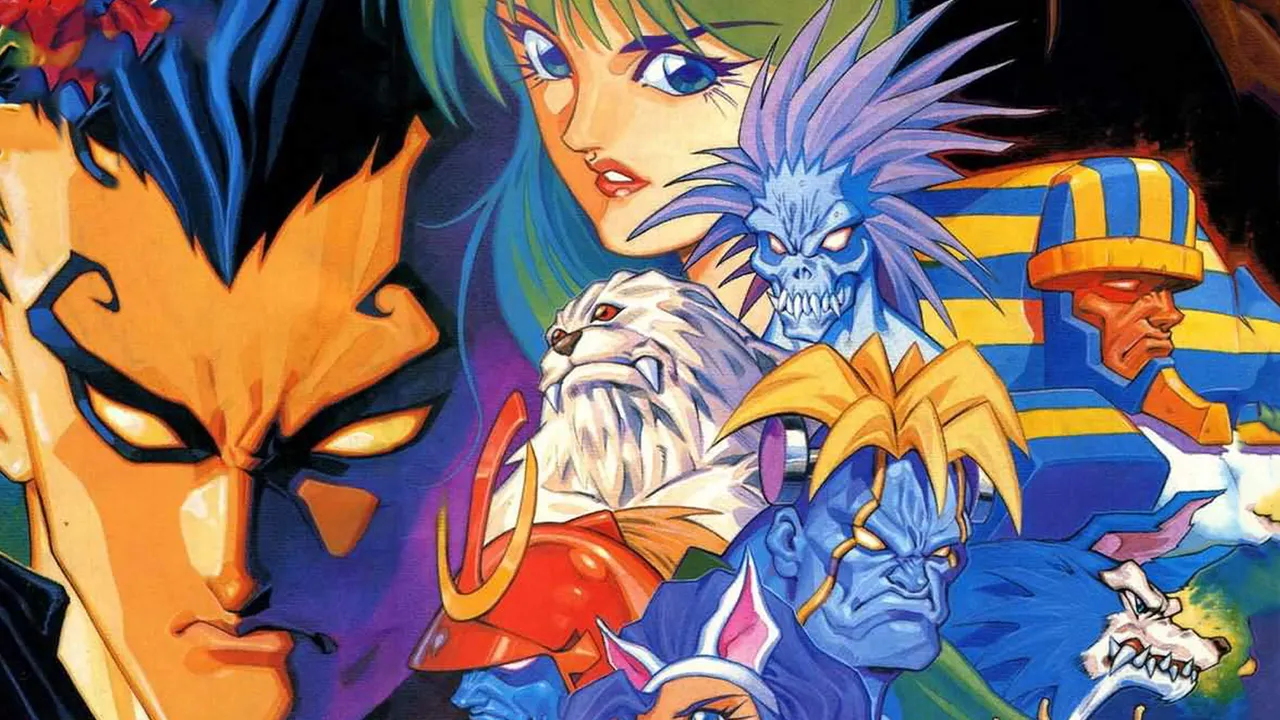 Backdrop artwork for Night Warriors: Darkstalkers' Revenge