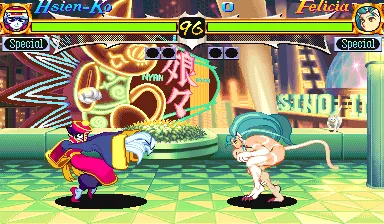 Night Warriors: Darkstalkers' Revenge screenshot
