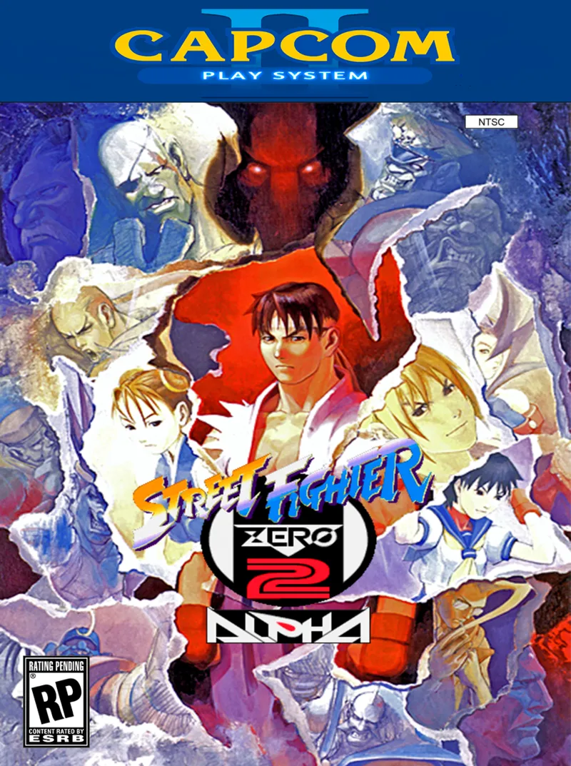 Street Fighter Zero 2 Alpha box art