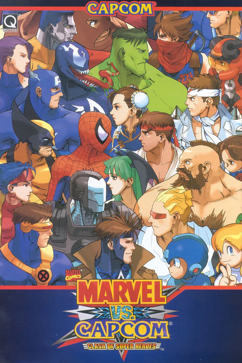 Marvel Vs. Capcom: Clash of Super Heroes box art