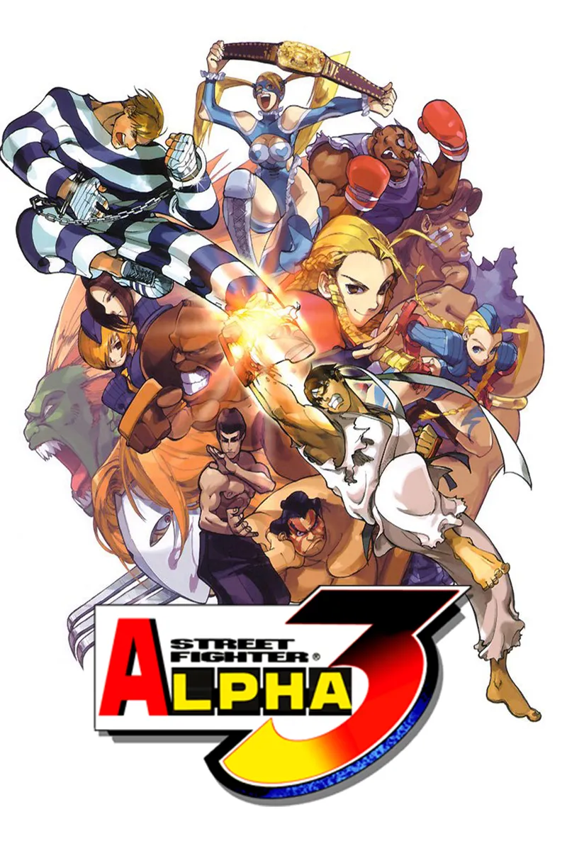 Street Fighter Alpha 3 box art