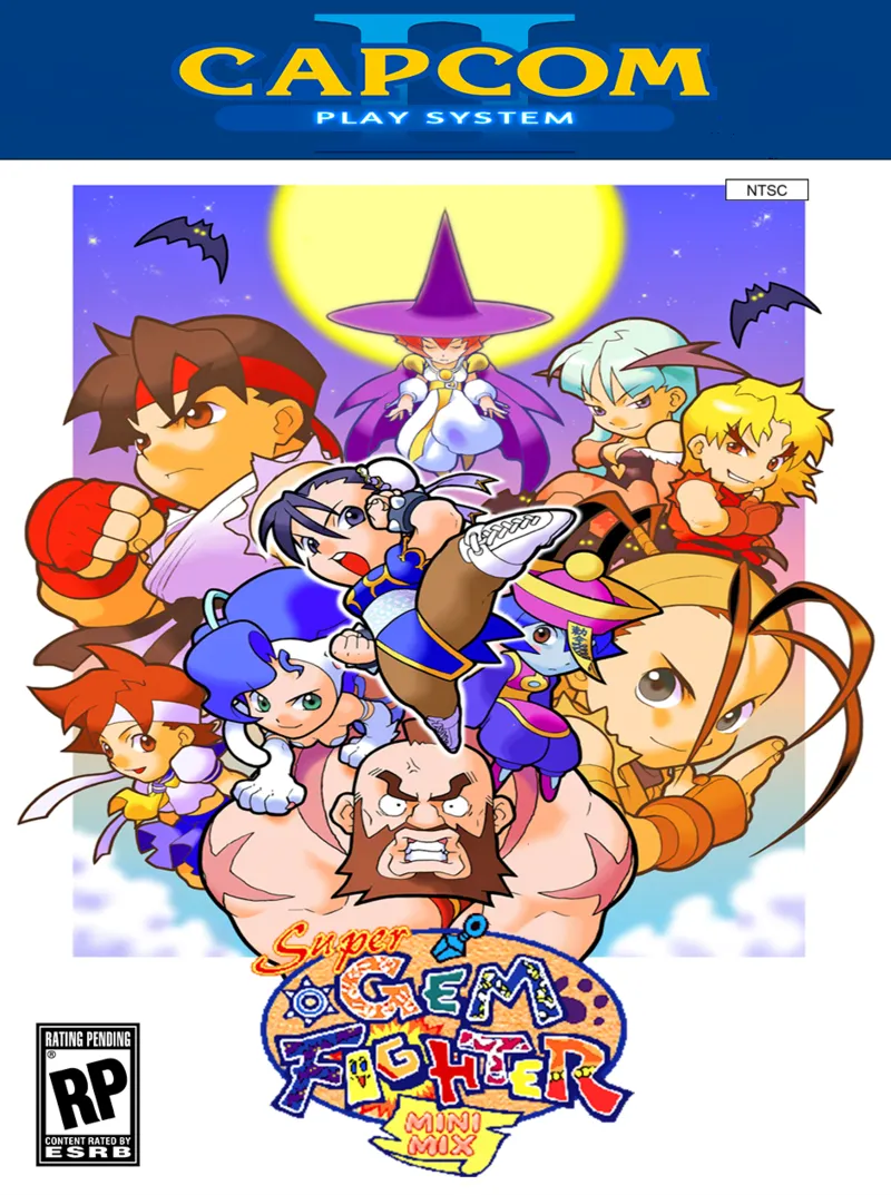 Super Gem Fighter Mini Mix box art