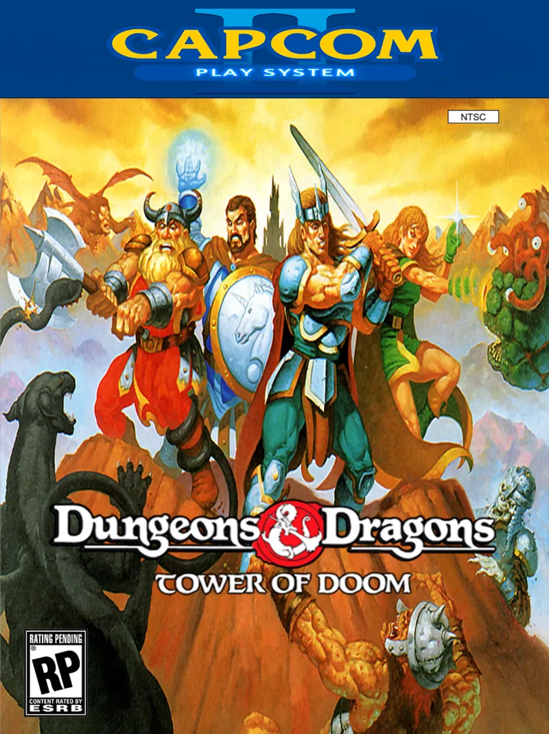 Dungeons & Dragons: Tower of Doom box art