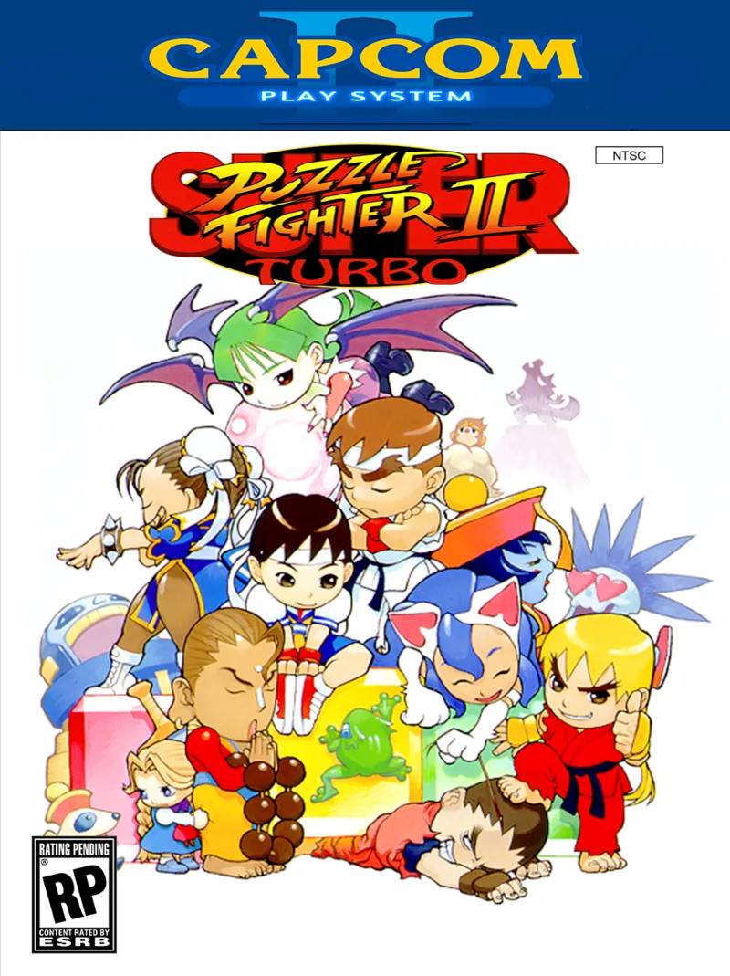 Super Puzzle Fighter II Turbo box art