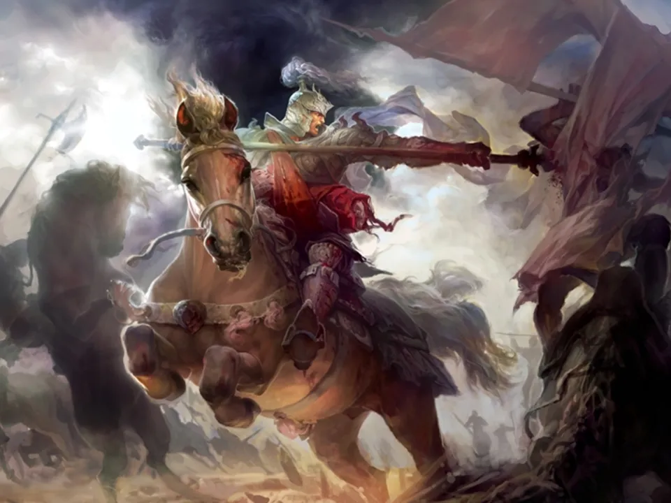 Backdrop artwork for Dynasty Wars