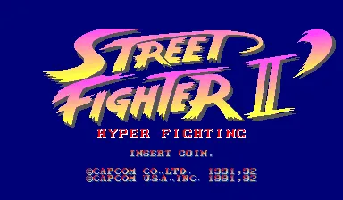 Street Fighter II': Hyper Fighting screenshot