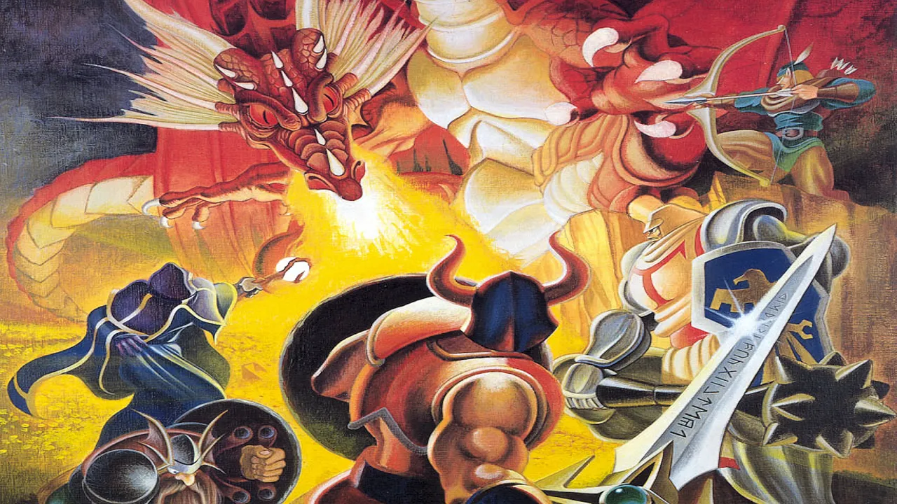 Backdrop artwork for The King of Dragons
