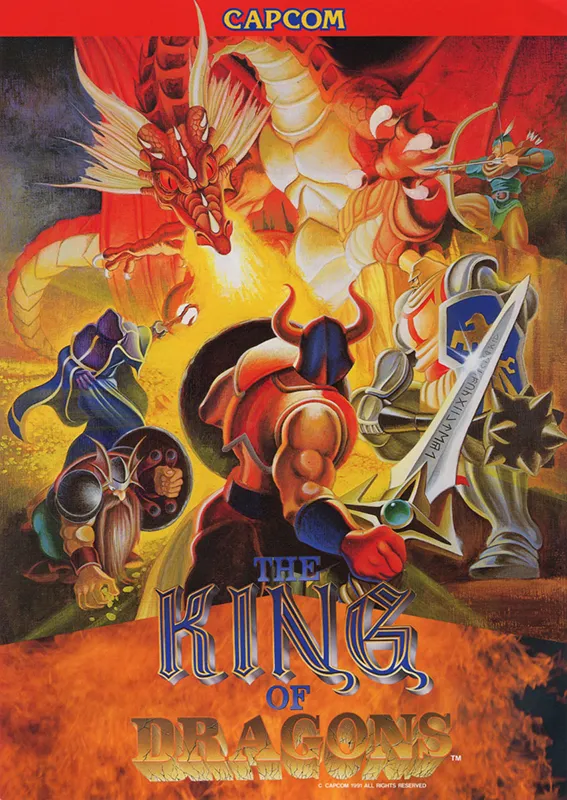 The King of Dragons box art