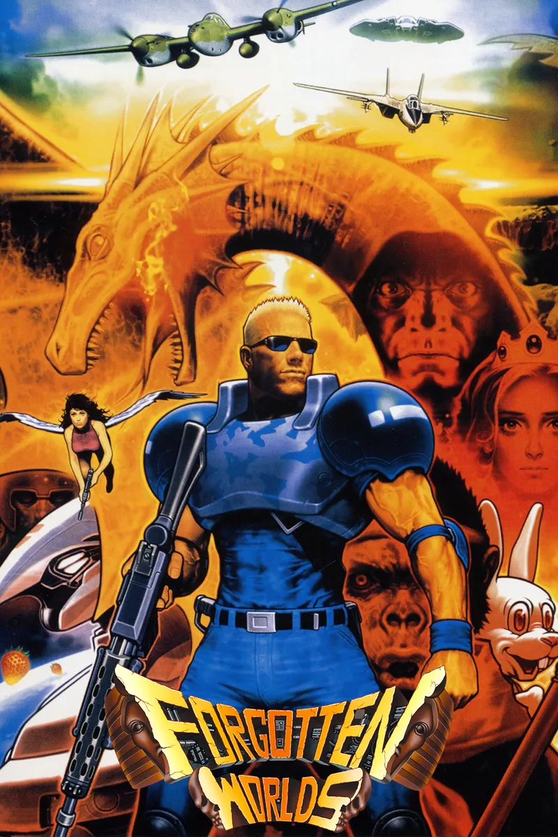 Forgotten Worlds box art