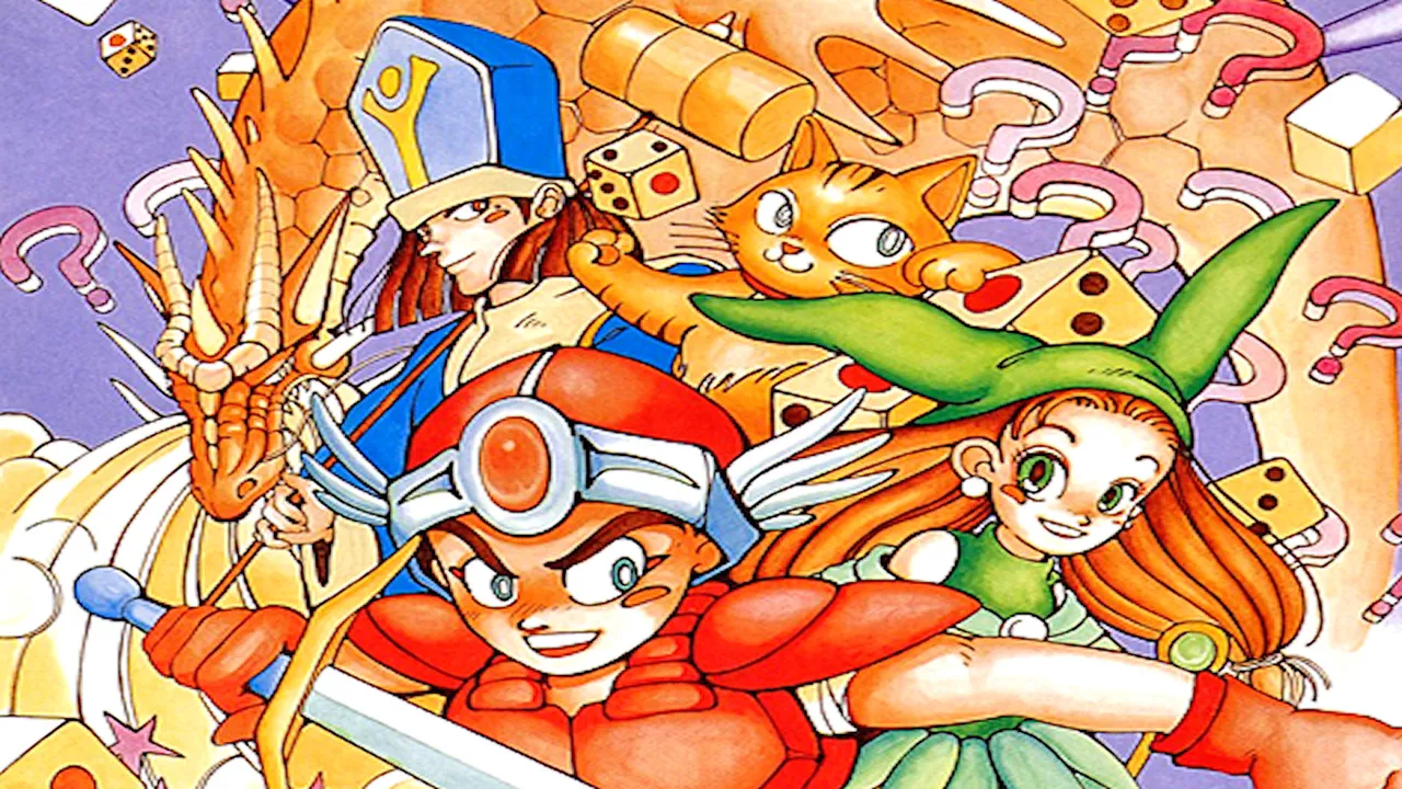 Backdrop artwork for Adventure Quiz Capcom World 2