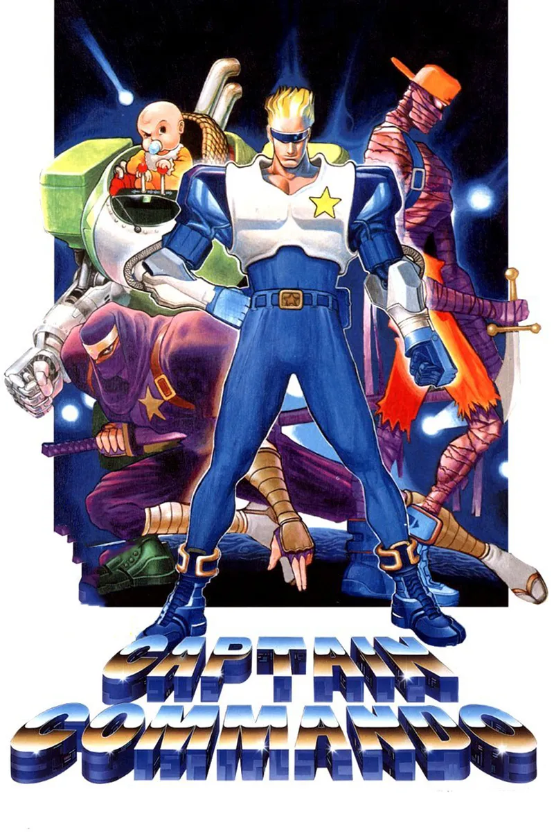 Captain Commando box art