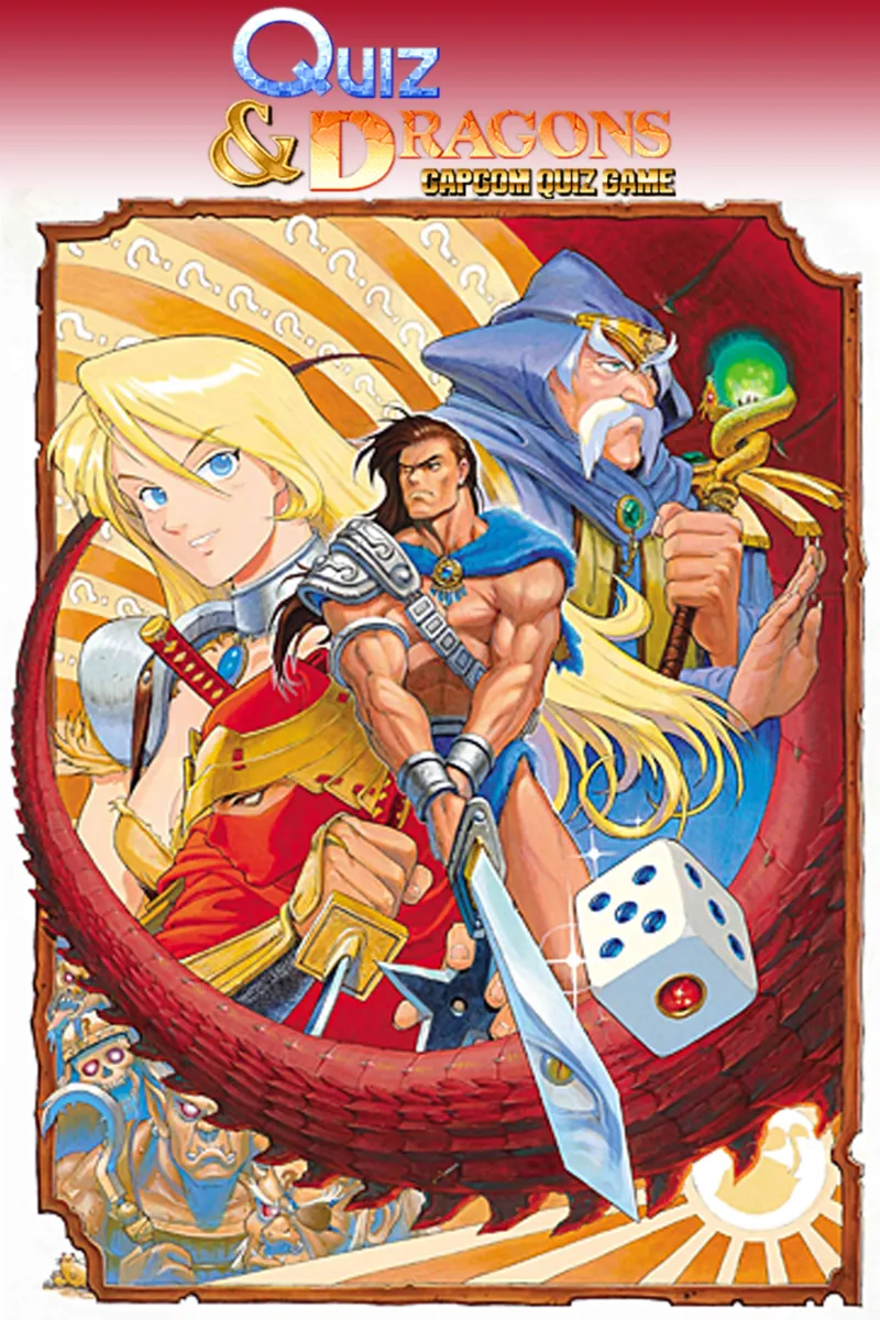 Quiz & Dragons: Capcom Quiz Game box art