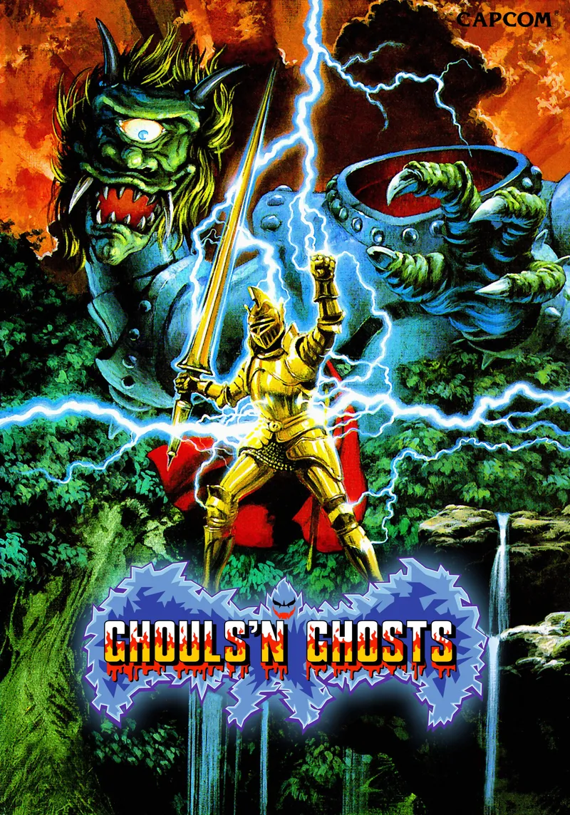 Ghouls'n Ghosts box art