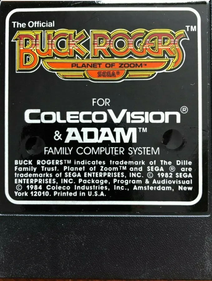 Buck Rogers: Planet of Zoom cart