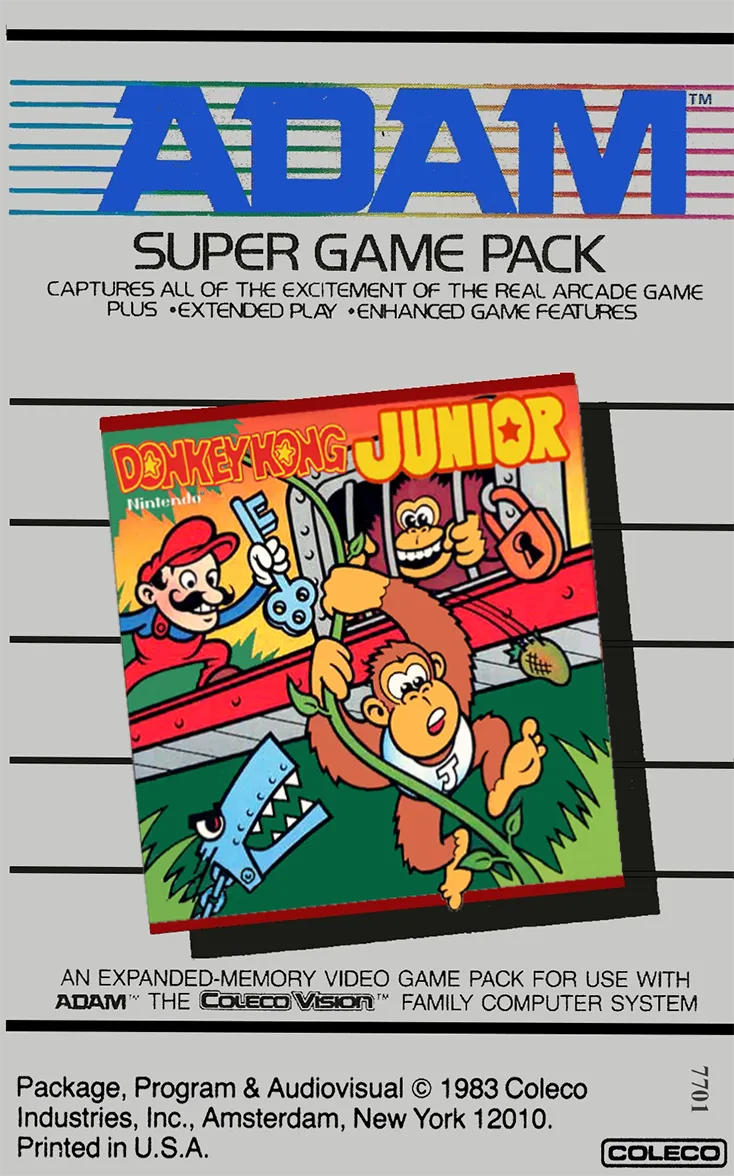 Donkey Kong Jr. box art