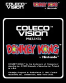Donkey Kong box art