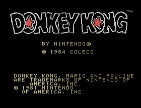 Donkey Kong screenshot