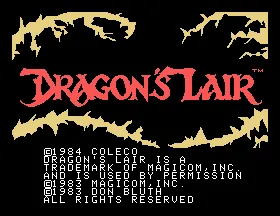 Dragon's Lair screenshot