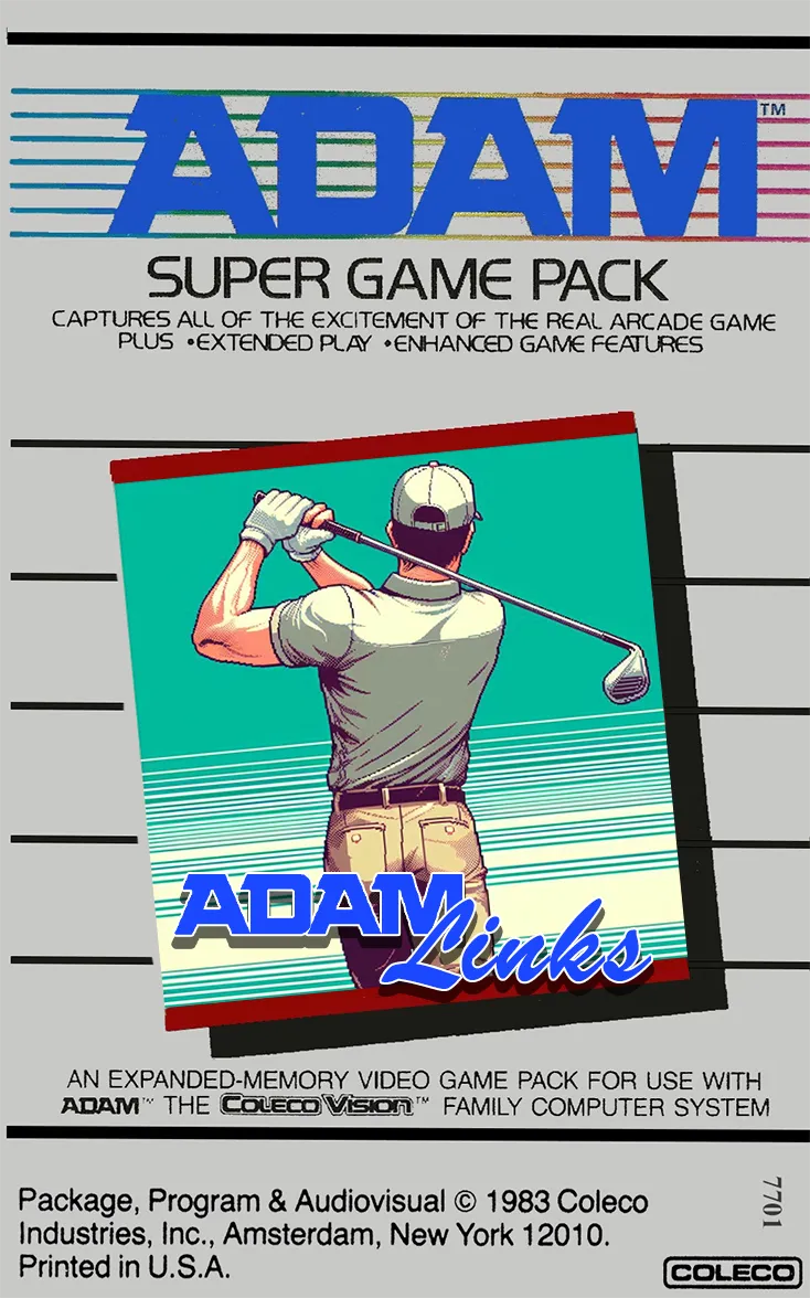 Adam Links Golf box art