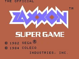 Backdrop artwork for Zaxxon