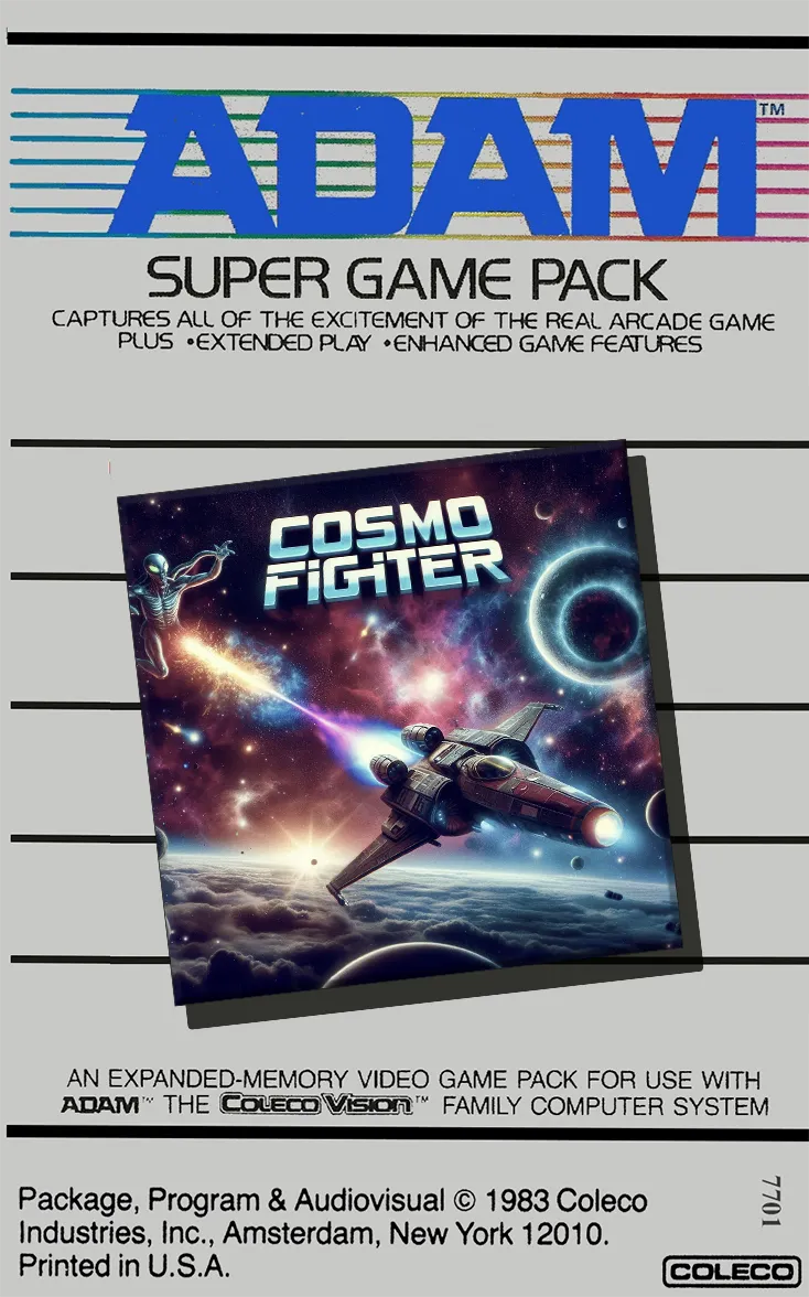 Super Cosmo Fighter box art