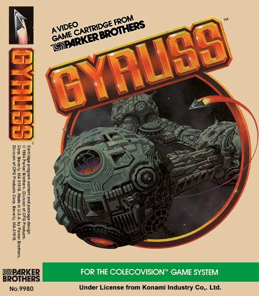 Gyruss box art