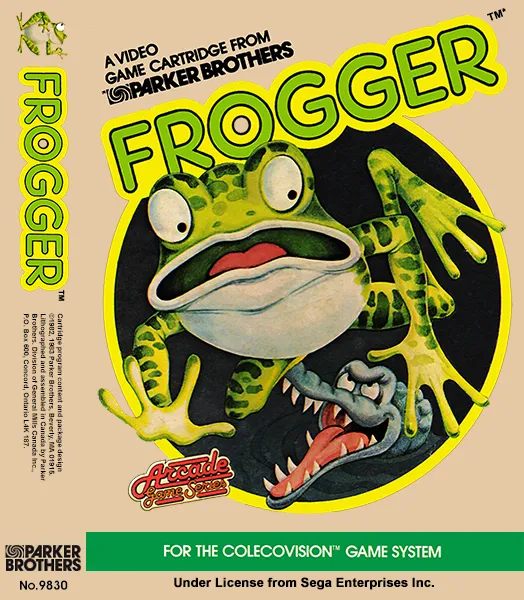 Frogger box art