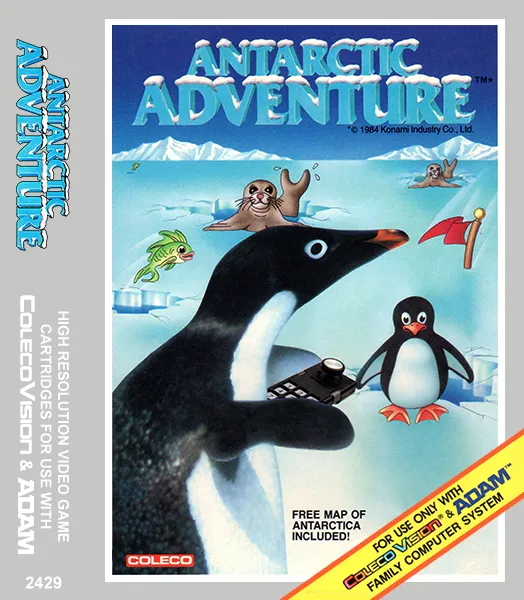 Antarctic Adventure box art