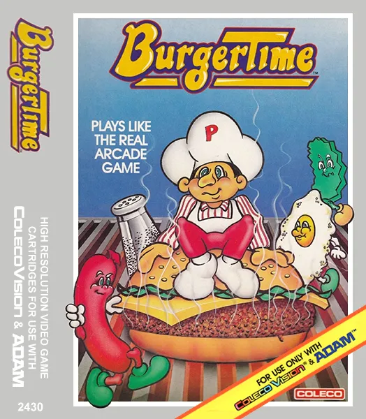 BurgerTime box art