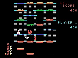 BurgerTime screenshot
