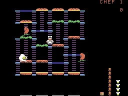 Backdrop artwork for BurgerTime