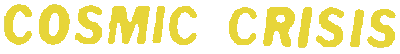 Cosmic Crisis logo