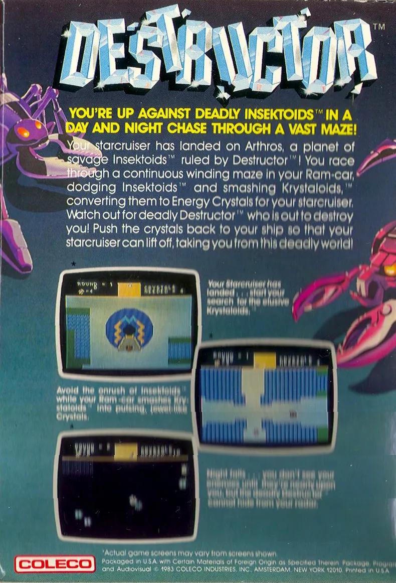 Destructor box back