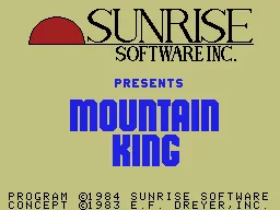 Mountain King screenshot