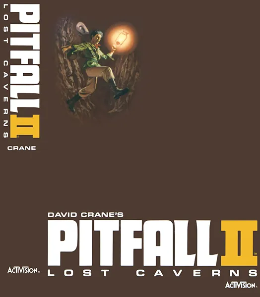 Pitfall II: Lost Caverns box art