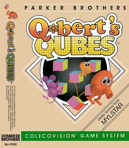 Q-bert II box art
