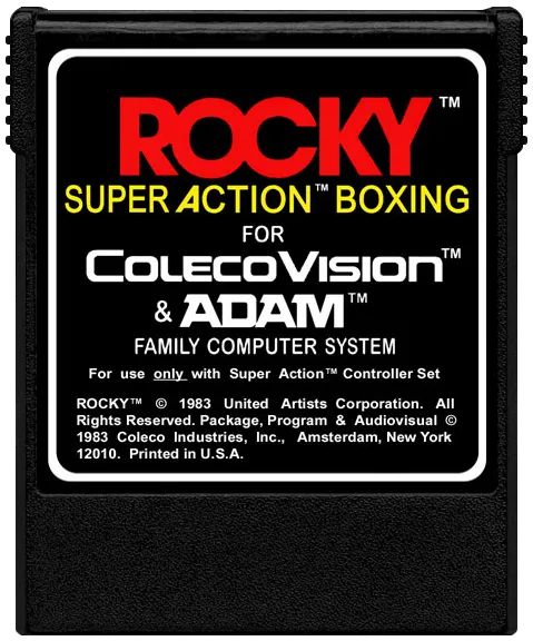 Rocky Super Action Boxing cart