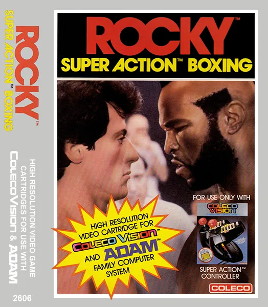 Rocky Super Action Boxing box art
