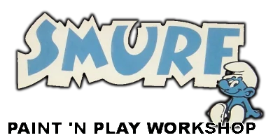 Smurf Paint 'n' Play Workshop logo