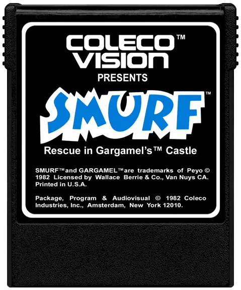 Smurf: Rescue in Gargamel's Castle cart