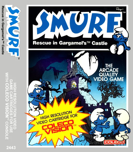 Smurf: Rescue in Gargamel's Castle box art