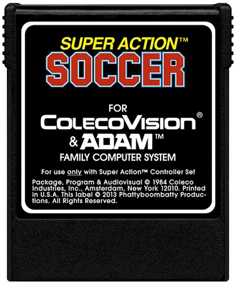 Super Action Soccer cart