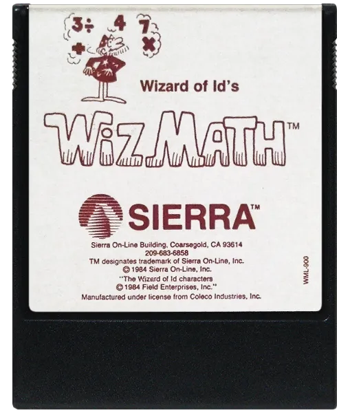 The Wizard of Id's Wiz Math cart