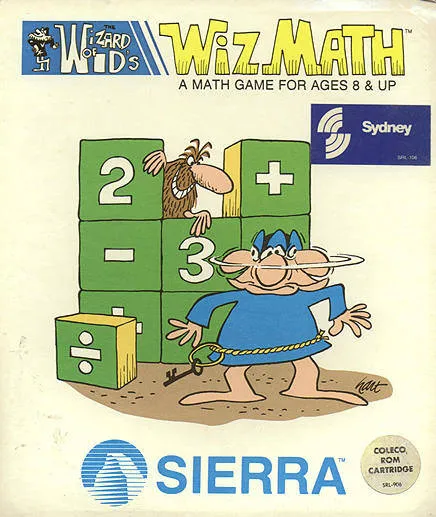 The Wizard of Id's Wiz Math box art